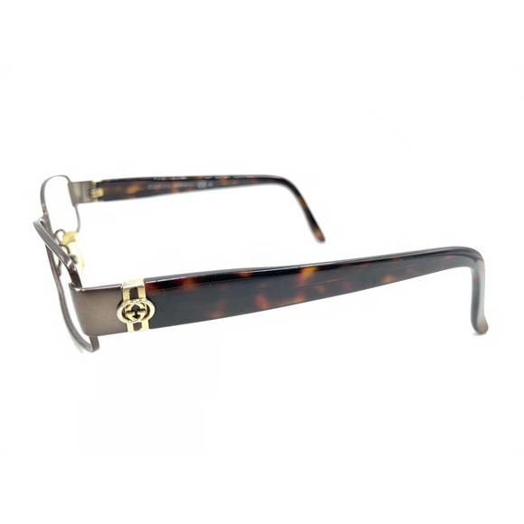 Gucci GG 4223 X4M Satin Brown Copper Eyeglasses Frames 52-16 135 Italy Designer - Picture 7 of 12